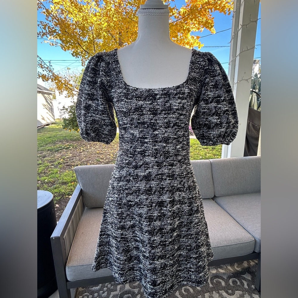 Topshop Tweed Mini Dress